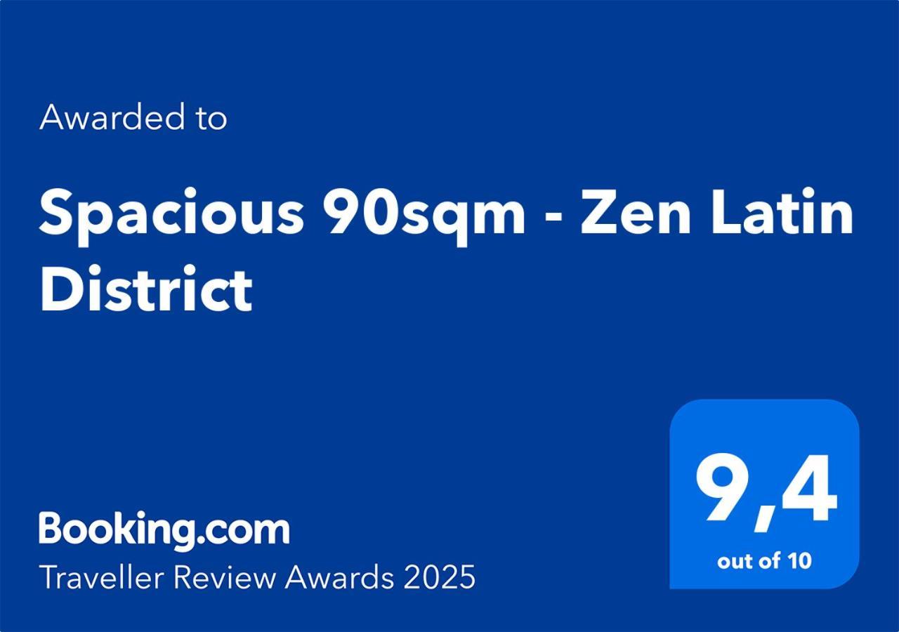 Spacious 90Sqm - Zen Latin District - Notre-Dame Parigi Esterno foto